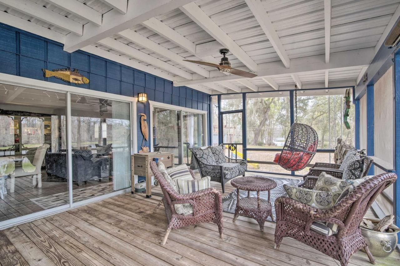 Unplugged Withlacoochee Riverfront Retreat! 布什奈尔 外观 照片
