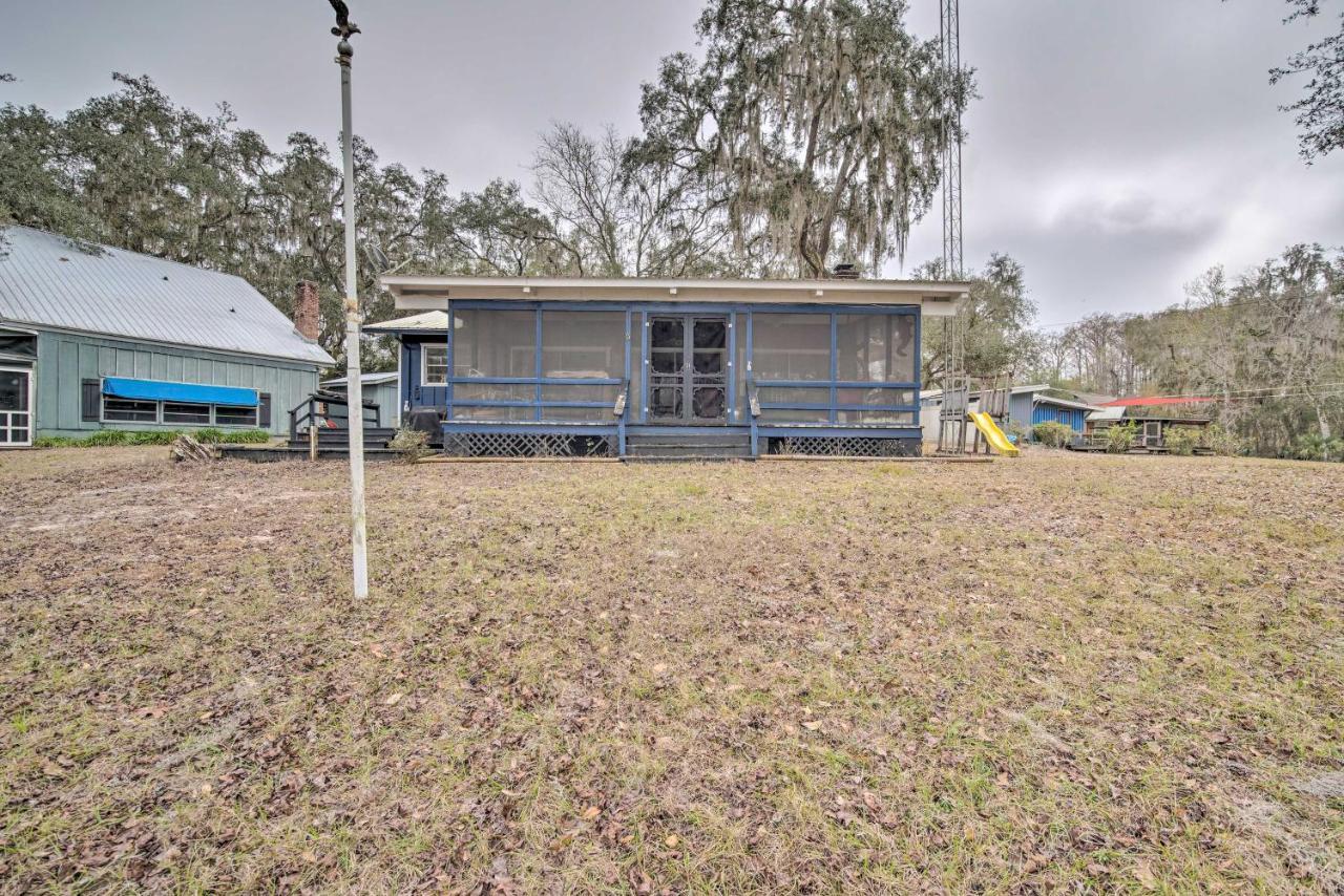 Unplugged Withlacoochee Riverfront Retreat! 布什奈尔 外观 照片